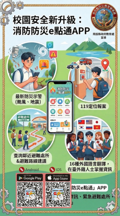 校園防災e點通APP